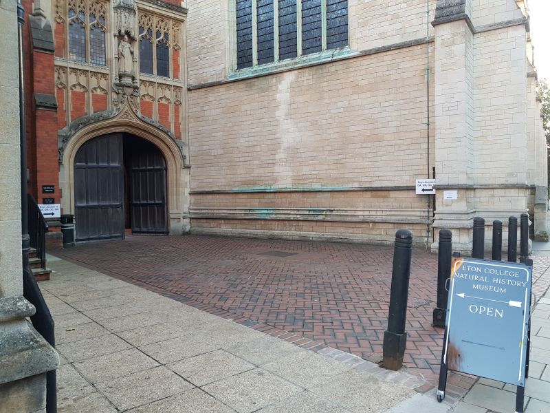 Entrance to Eton Natural History Museum